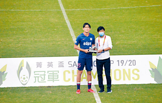 陳晉一當選決賽最有價值球員。