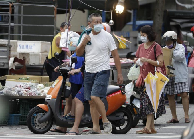台湾新增5宗确诊，其中1宗属本土。AP图片