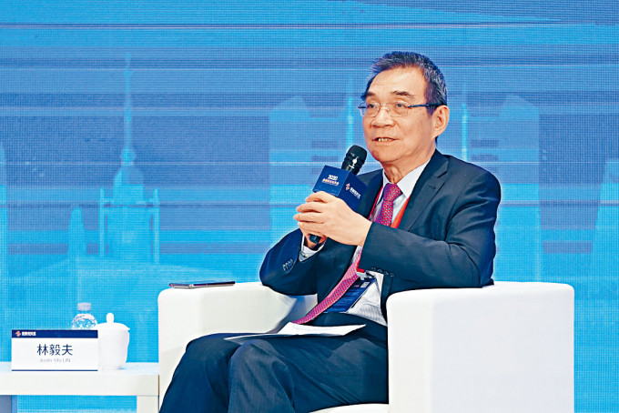 林毅夫表示，中國只要利用3大優勢，料中國在2030年前平均每年有8%增長潛力。