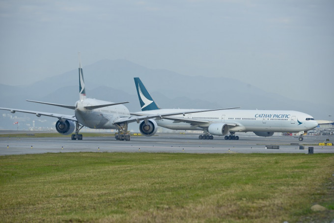 國泰航空疑系統出錯。資料圖片