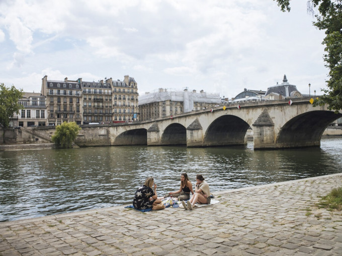 2024年巴黎奧運開幕禮將於塞納河上舉行。AP
