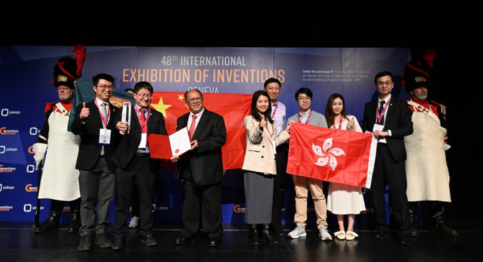 港大創科項目在日内瓦國際發明展中獲得19獎項。