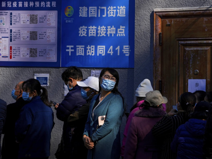 新一波疫情之下，北京累计报告30多宗感染个案。美联社图片