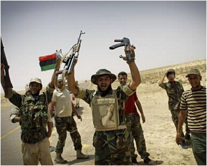 卡達菲政權被推翻後利比亞局勢陷入動蕩。AP