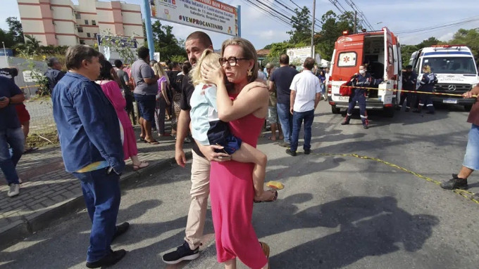 巴西南部幼儿园遇袭至少4名儿童死亡。美联社