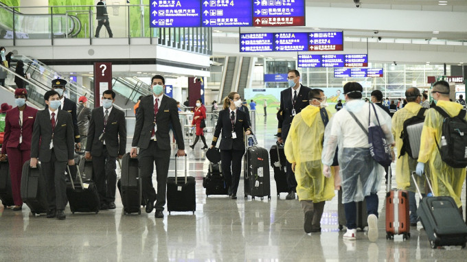 抵港旅客明天起在機場開始接受測試RT-LAMP核酸檢測技術。資料圖片