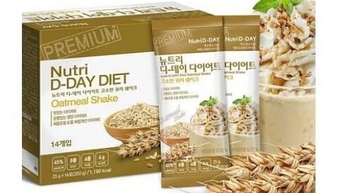 Nutri D-DAY - Diet 燕麦减肥代餐奶昔被验出含沙门氏菌，食安中心吁停止食用。网图