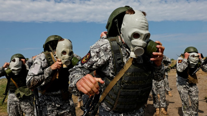 俄罗斯国防部指加里宁格勒地区动员的后备军人已开始受训。路透社资料图片