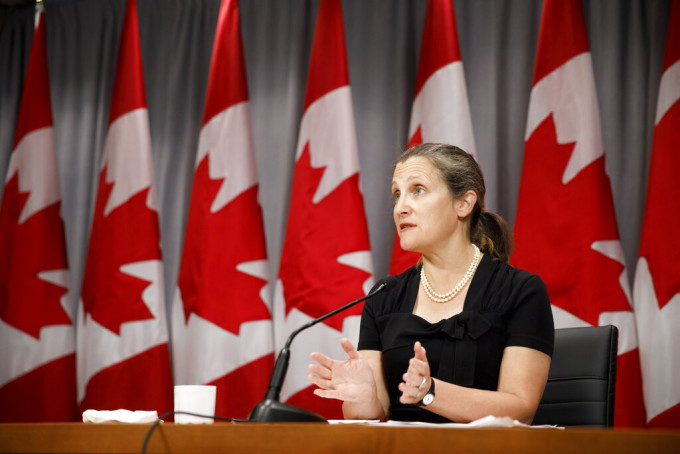 方慧蘭成加拿大首名女性財政部財長。AP圖片