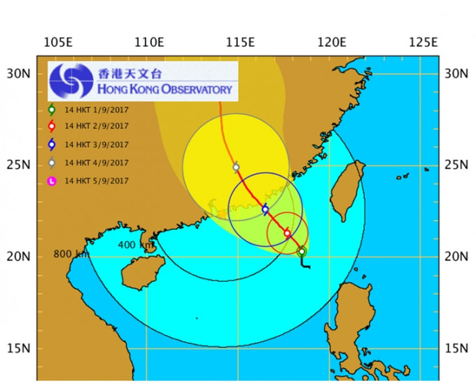 「玛娃」可能离香港更远。