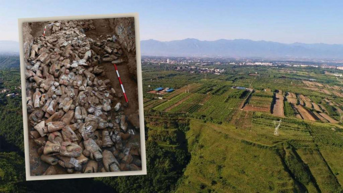 西安白鹿原江村大墓被確定為漢文帝的霸陵。互聯網圖片