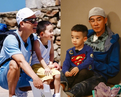 陳小春與囝囝參加《爸爸去哪兒5》，小小春旋即成為網民新寵。
