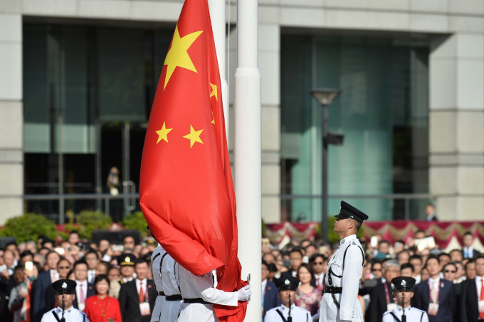 中國大使館重申，香港事務純屬中國內政。資料圖片