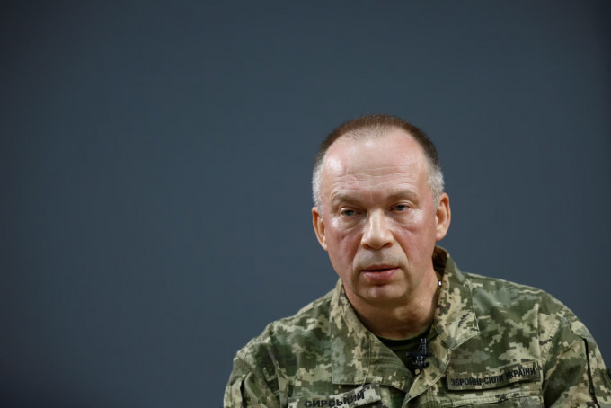 乌军陆军参谋长瑟尔斯基指东部战线部势紧张。路透社