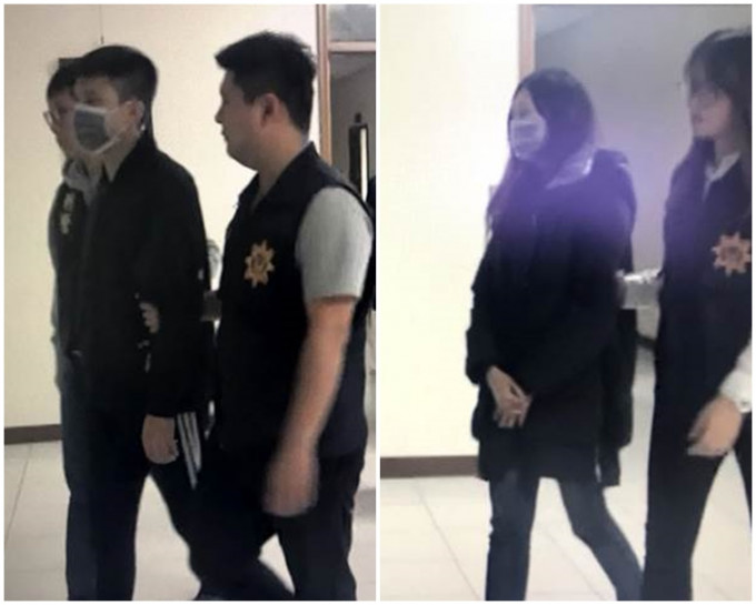 警方要求林男(左)及蔡男女友(右)助查。