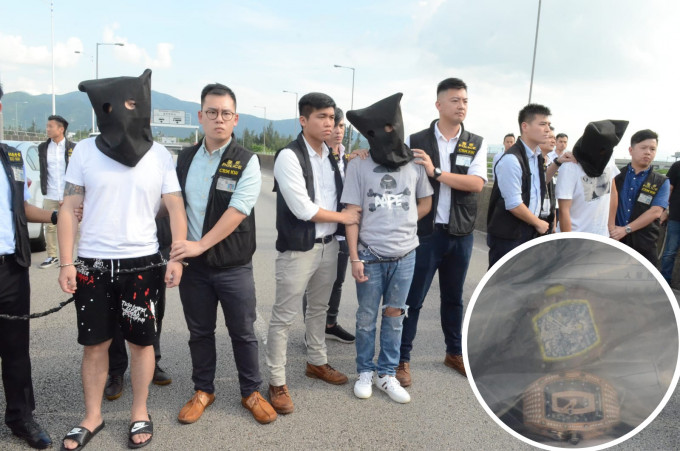 早前深圳公安向香港警方移交三名疑犯。资料图片
