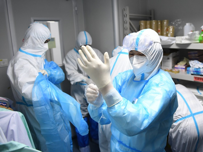 北京市不斷提升核酸檢測能力擴大檢測範圍。新華社