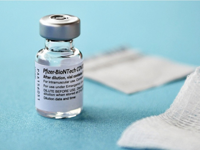 輝瑞向美國衛生部門，提交BioNTech疫苗第三針的初步數據。網上圖片