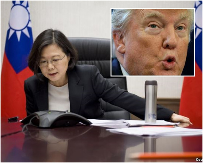 特朗普拒绝再与蔡英文通电话，表明不想在北京展现帮忙遏止北韩之际，为习近平添麻烦。