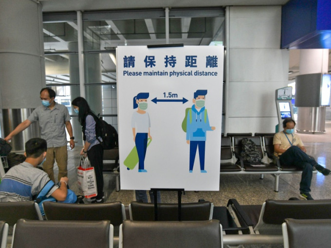 機場明起為離境旅客提供病毒檢測服務。資料圖片