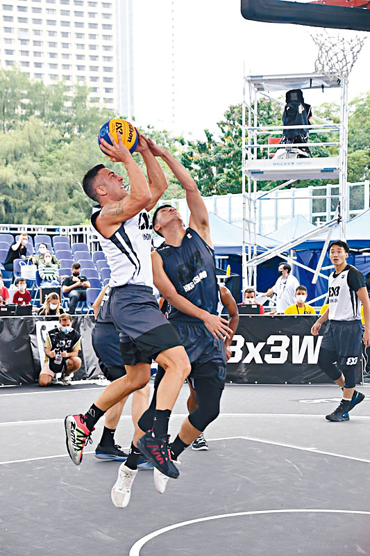 本港去年十一月的3x3籃球巡迴賽辦得有聲有色。