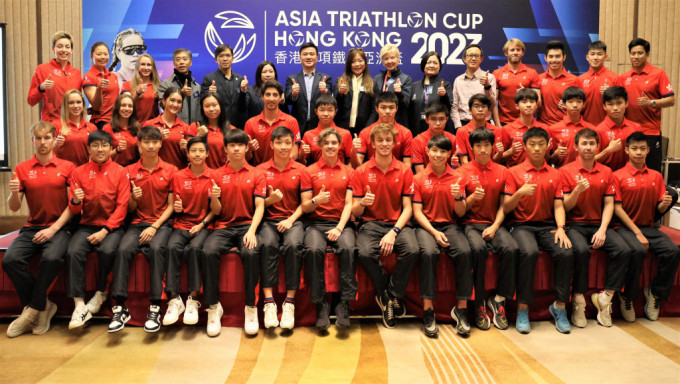香港三項鐵人成年及青少年代表隊將於下周的亞洲盃角逐。陸永鴻攝