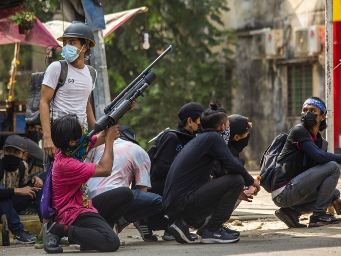 政变以来已500多名示威者遇害。AP