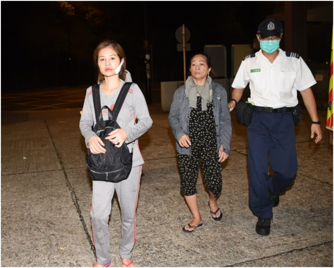 受伤母女清醒被送往广华医院治理。