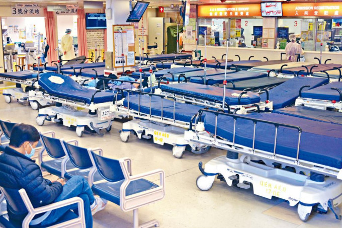 伊利沙伯醫院急症室已不再人滿為患。