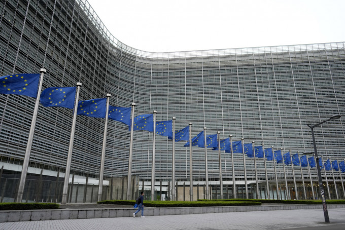 欧盟各国领袖原则上同意在6月25日启动乌克兰入盟谈判，图为欧盟在比利时布塞塞尔的总部。美联社