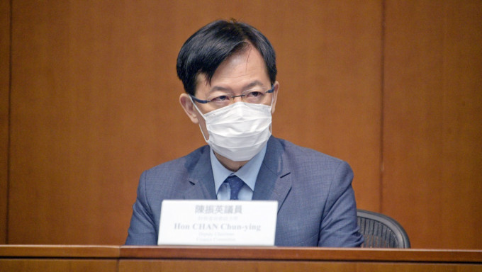 陳振英認為，香港的檢疫政策將削弱金融峰會的吸引力。資料圖片