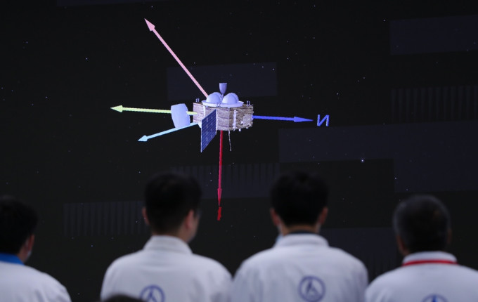 中国「天问一号」火星探测器，今成功登陆火星。新华社图片