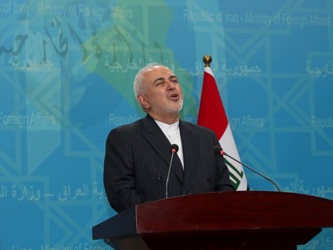 伊朗外長扎里夫（Javad Zarif）。AP圖片