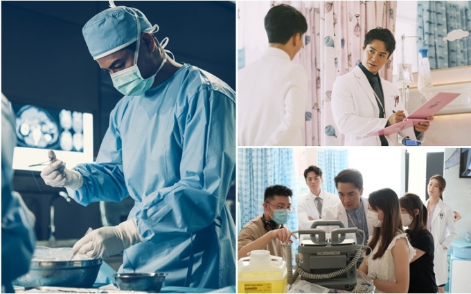 所有急救及手术场面均有不同的专科医生及护士全程协助。