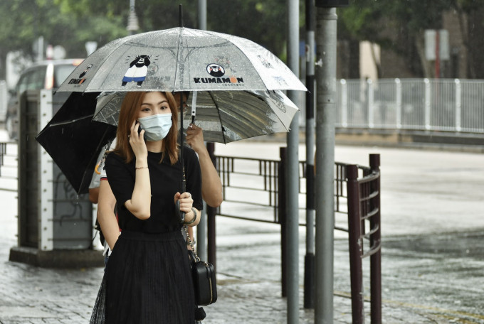 天文台预测3月至5月香港雨量正常至偏少。资料图片