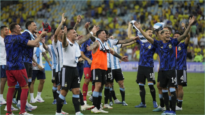 阿根廷过去7场友赛全胜兼入24球并保持不失，且入球高度集入于上半场。AP