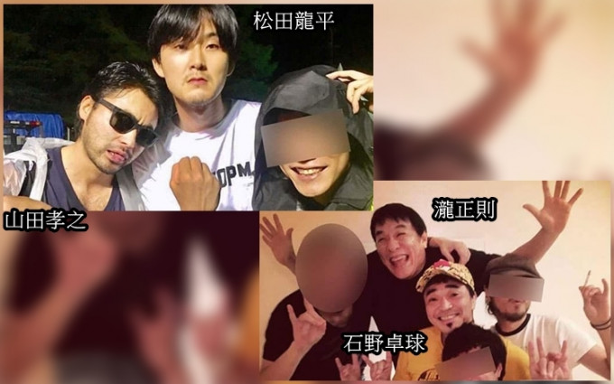 近日因涉毒被捕的保坂兄弟，被日媒揭出與不少藝人關係友好。