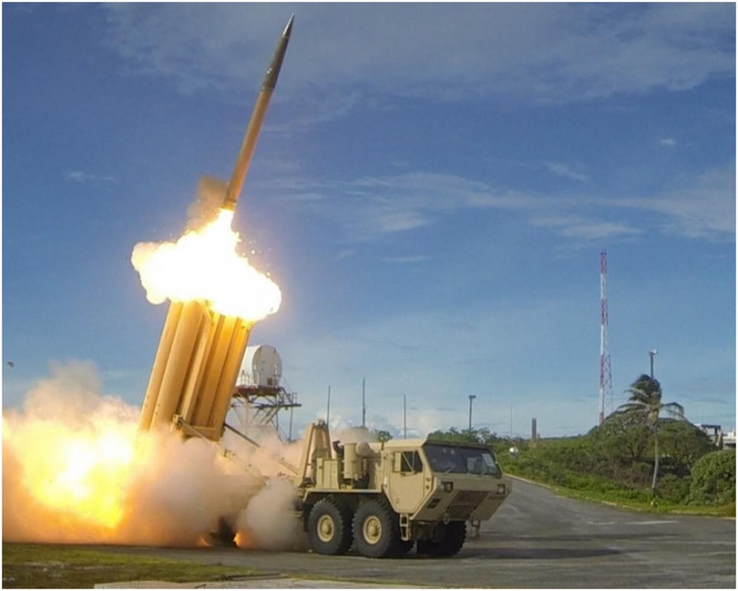 有传美国要求南韩本周三前完成馀下4辆萨德发射车的部署。网图
