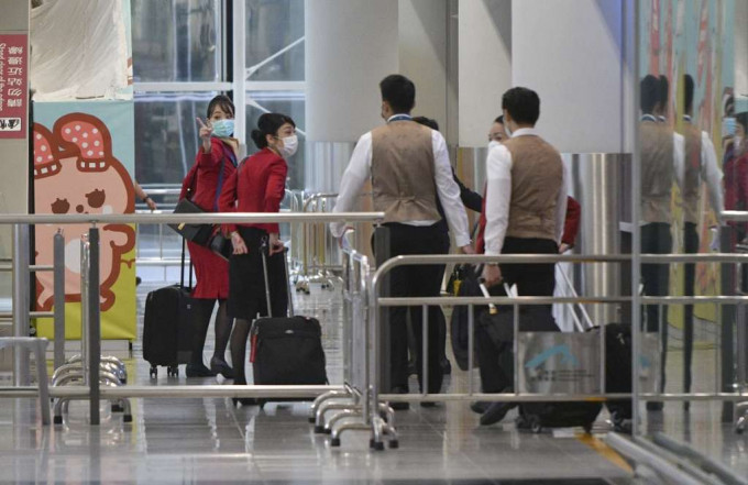 國泰航空擔心收緊機組人員檢疫會影響貨運。資料圖片