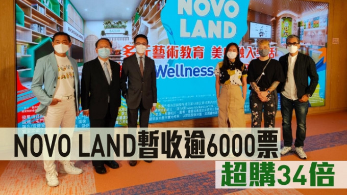 NOVO LAND暫收逾6000票，超購34倍。