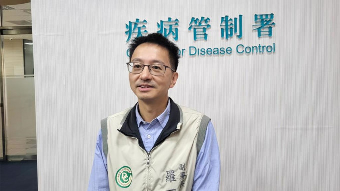 台湾的疾管署发言人罗一钧指，抽检的上呼吸道感染阳性个案以流感占多。中时图片