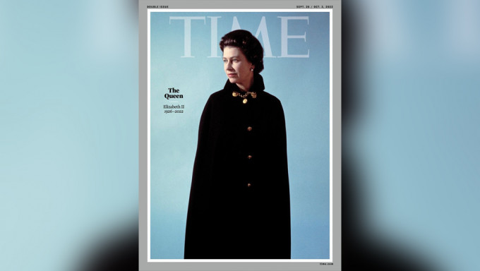 《时代》杂志以英女皇伊利莎白二世年轻时的照片作为最新封面，以作纪念。FB图