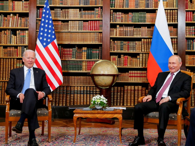 拜登和普京上月在日內瓦舉行首次面對面高峰會。REUTERS