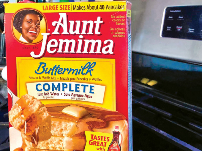 已有130多年歷史的Aunt Jemima品牌商標將停用。AP圖