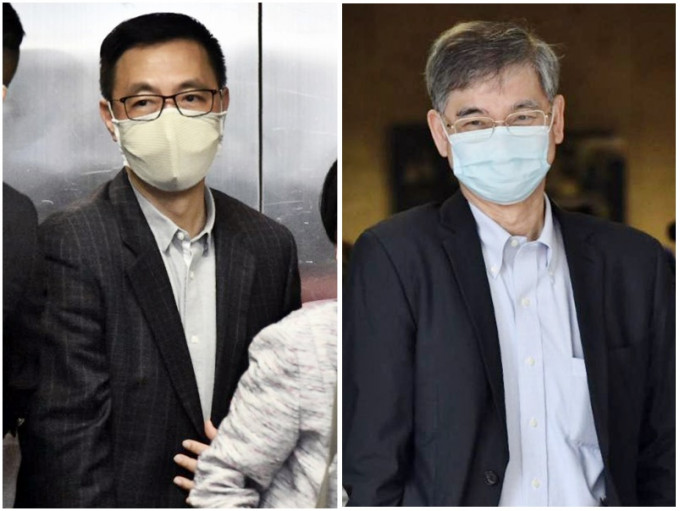 楊潤雄（左）和羅致光均指香港有責任維護國家安全。