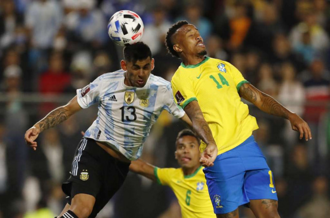 阿根廷、巴西(黃衫)如果參戰歐國聯，比賽肯定要改名。Reuters