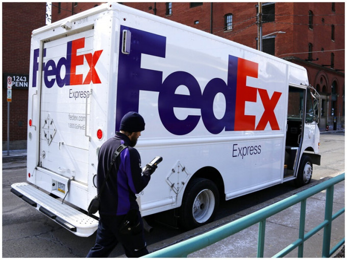 FedEx被指擅運華為包裹。AP