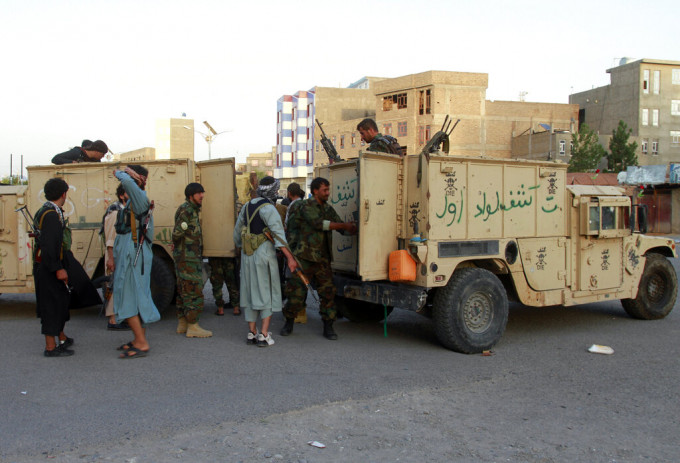 阿富汗政府軍接連敗退，塔利班攻陷國內第三座省會。資料圖片