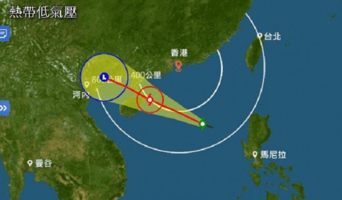 天文台發出一號戒備信號。