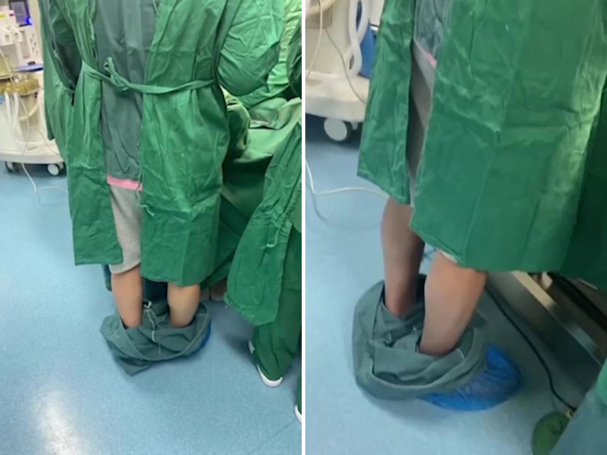 醫生「甩褲」堅持做完手術成內地網絡熱話。。